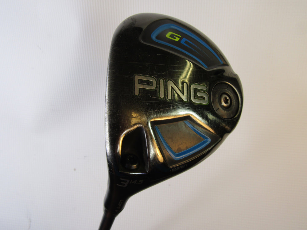 Ping G #3 14.5° Fairway Wood Extra Stiff Flex Graphite Shaft Men's Left Hand