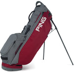 Ping Hoofer Lite Stand Bag '21 Golf Stuff Cardinal/Dark Grey/Black 