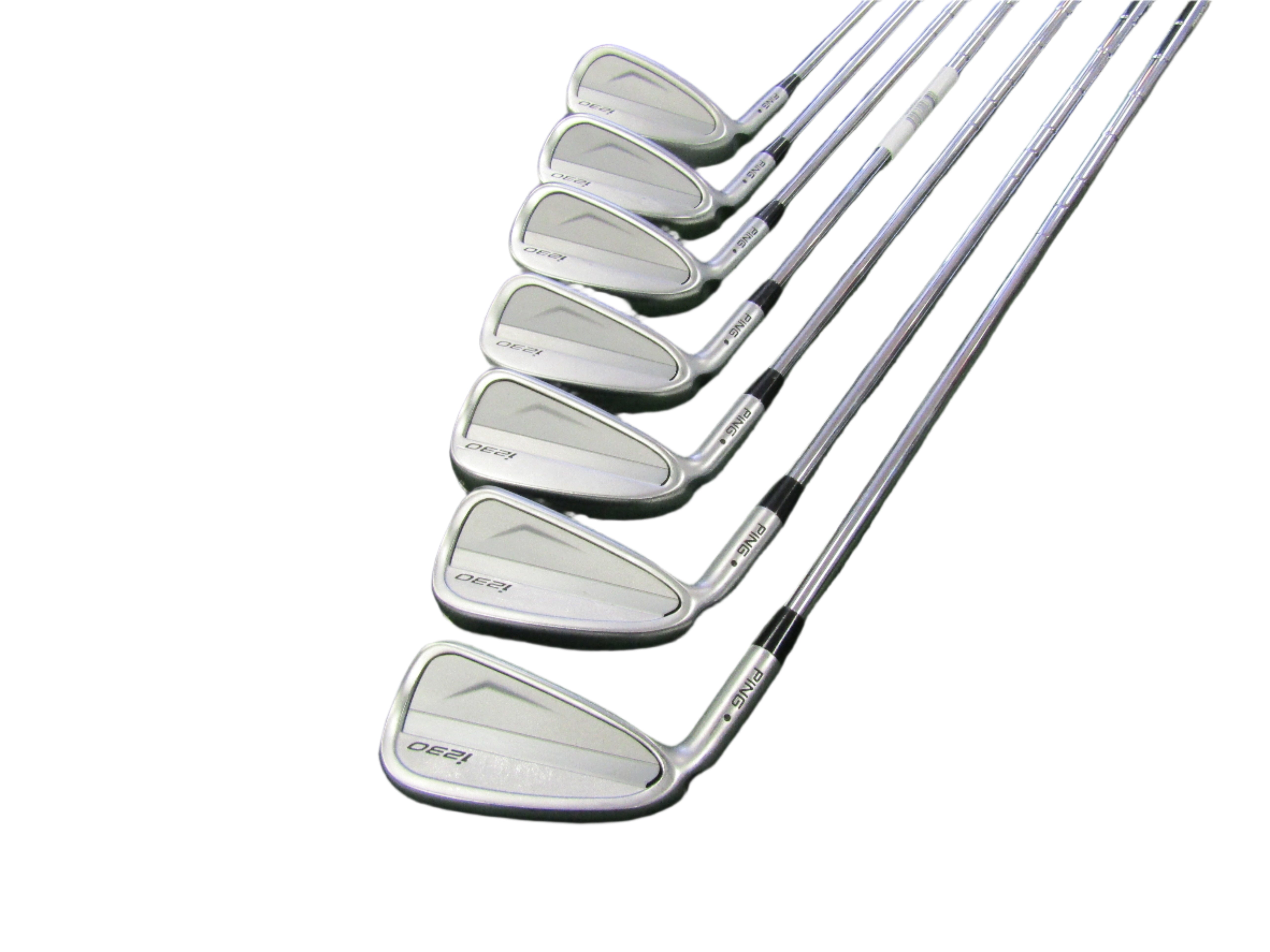 Ping i230 Black Dot #4-PW 7 pc. Iron Set Stiff Flex Steel Shafts MLH Golf Stuff 