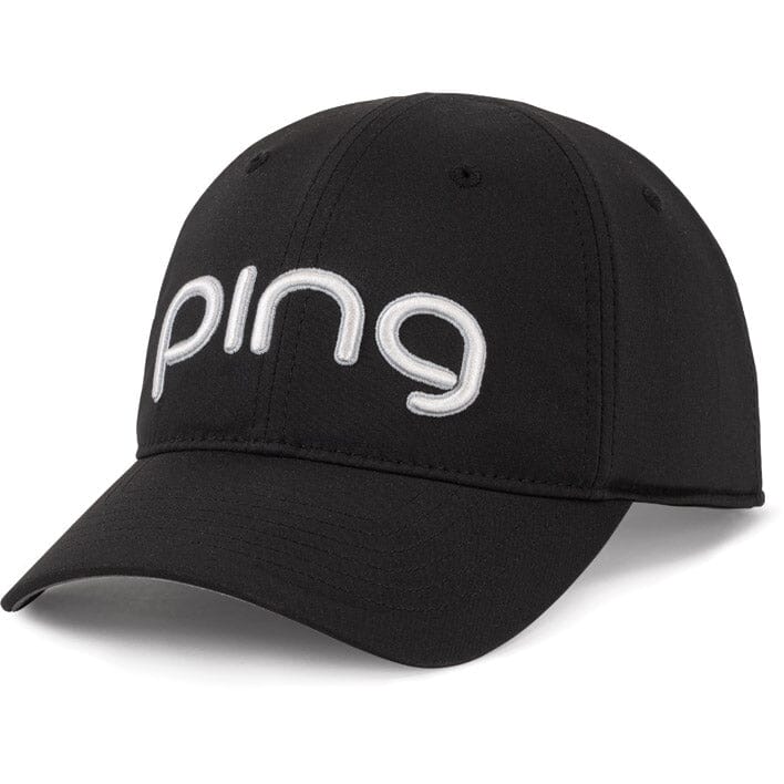 Ping Ladies Tour Delta Cap 35264 Golf Stuff - Save on New and Pre-Owned Golf Equipment Black/White 195 