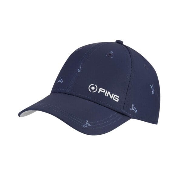 Ping Mr. Ping Cap One Size 3609 Golf Stuff - Save on New and Pre-Owned Golf Equipment Navy/White 