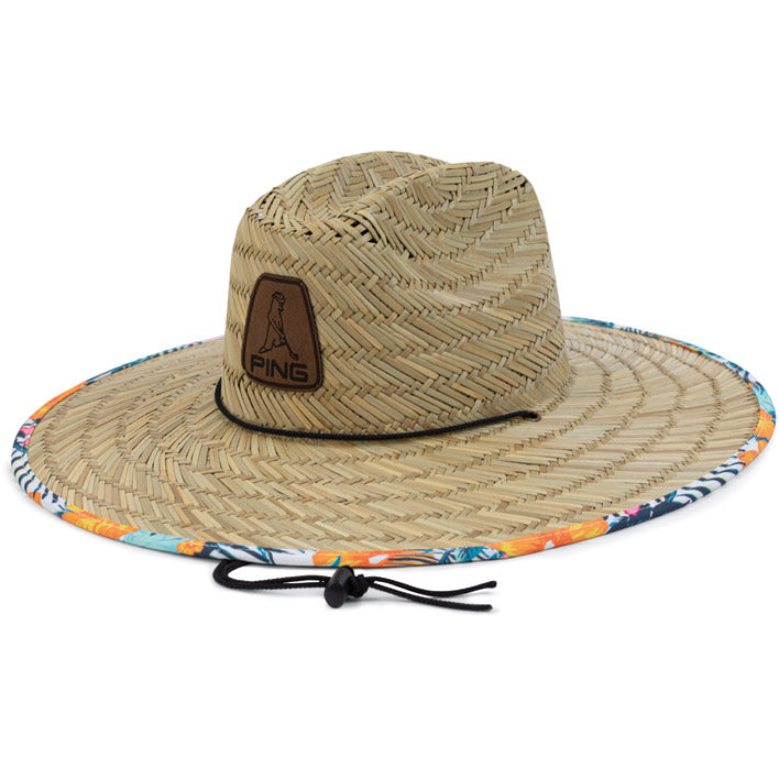 Ping The Greenskeeper Paradaiso Straw Hat 35946-101 – Golf Stuff