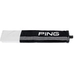 Ping Tri-Fold Towel 214 '21 Golf Stuff - Save on New and Pre-Owned Golf Equipment Black/White 