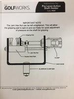 Pro-Action Shaft Holder PASH Golfworks 