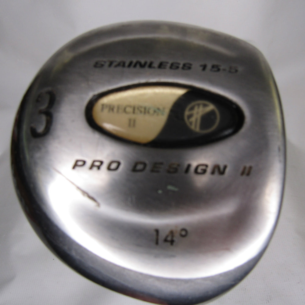 Pro Design II 14° #3 Fairway Wood Regular Flex Steel Shaft Men's Right Hand Golf Stuff 