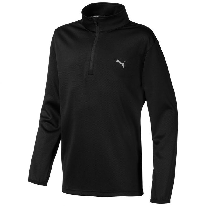 Puma Boy's 1/4 Zip Puma Black 578139 03