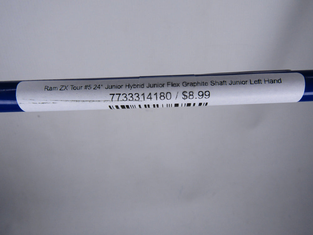 Ram ZX Tour #5 24° Junior Hybrid Junior Flex Graphite Shaft Junior Left Hand Golf Stuff 