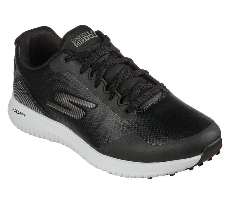 Skechers Arch-Fit Go Golf Max 2 Men's Golf Shoes Black/White 214028 Golf Stuff - Save on New and Pre-Owned Golf Equipment 8XW 