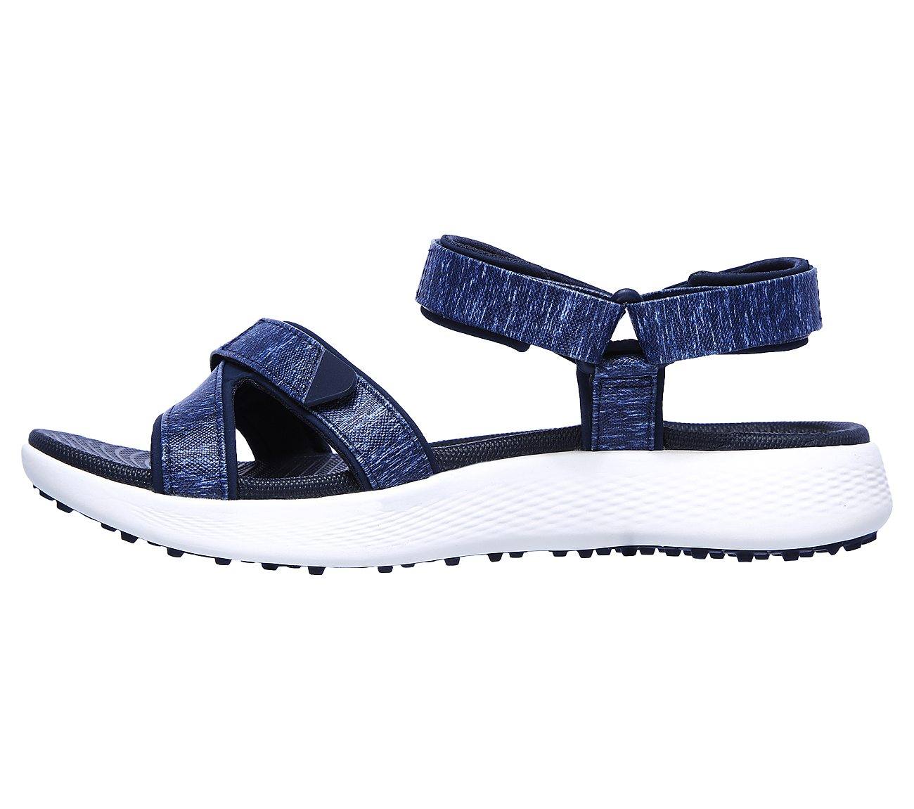 Skechers Go Golf 600 Sandal 17015 Navy/White Golf Stuff 