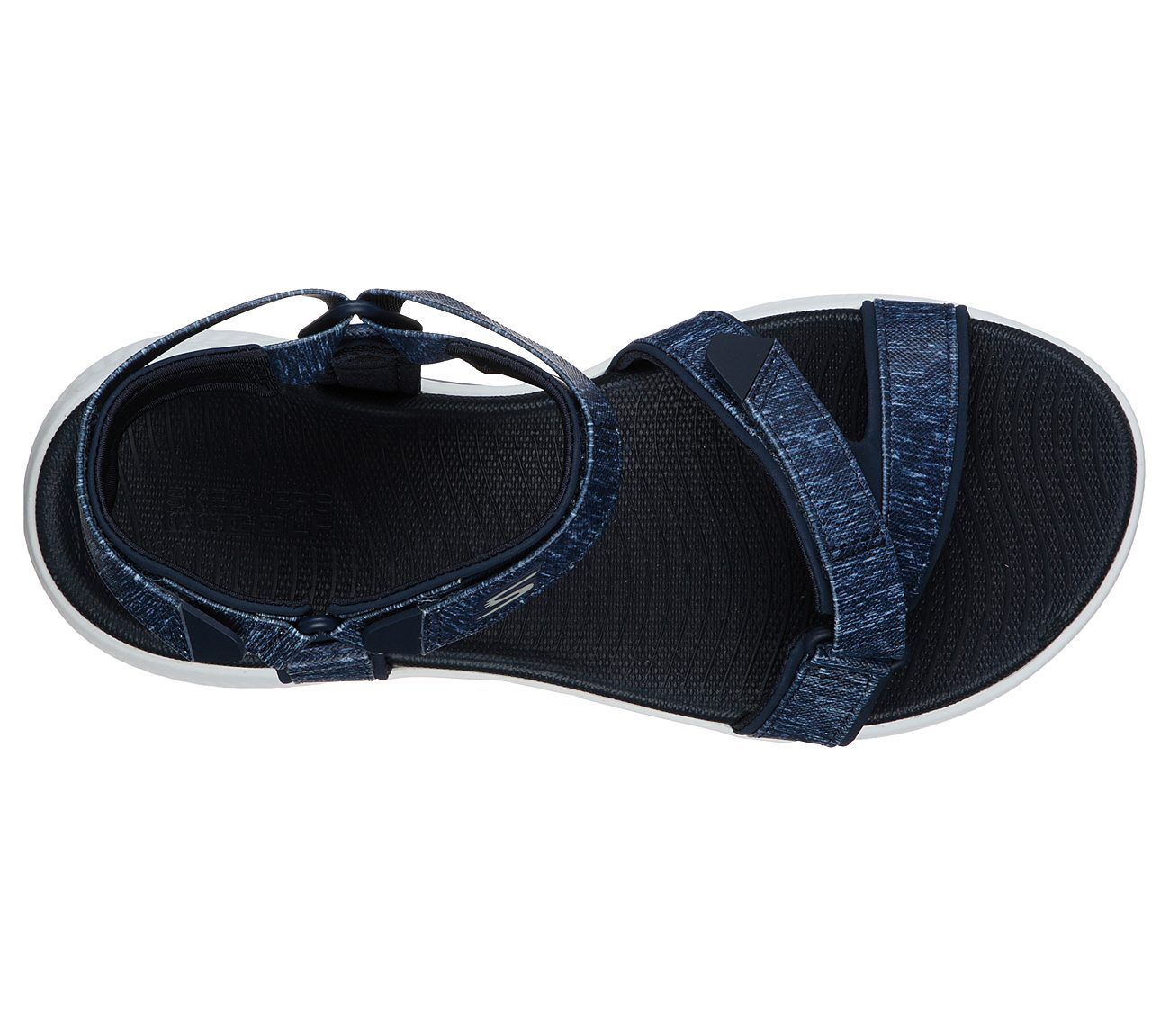 Skechers Go Golf 600 Sandal 17015 Navy/White Golf Stuff 