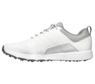 Skechers Go Golf Elite 4 Victory 214022 Mens Golf Shoe White/Grey Golf Stuff - Save on New and Pre-Owned Golf Equipment 
