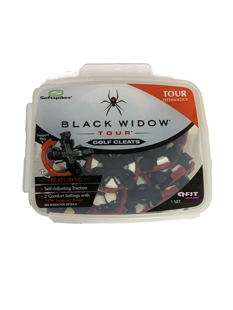 Softspikes Black Widow Tour Shoe Spikes Softspikes Golf Supply House Q-Fit 