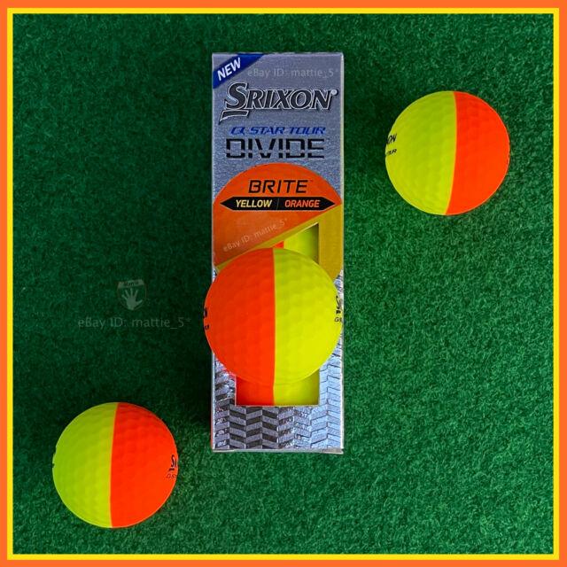 Srixon Q-Star Tour Divide Golf Stuff - Save on New and Pre-Owned Golf Equipment Sleeve/3 Orange/Yellow 