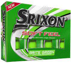 Srixon Soft Feel Golf Balls '21 Golf Stuff - Save on New and Pre-Owned Golf Equipment Box/12 Brite Green 