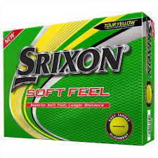 Srixon Soft Feel Golf Balls '21 Golf Stuff - Save on New and Pre-Owned Golf Equipment Box/12 Tour Yellow 
