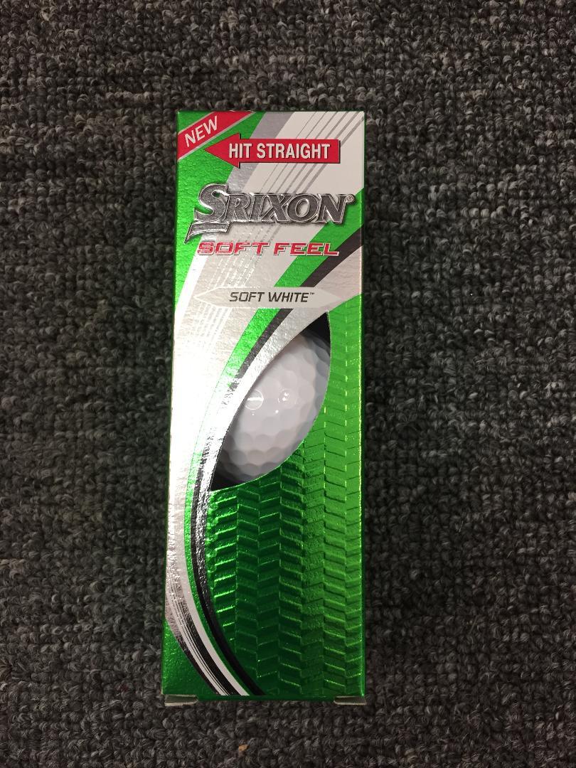 Srixon Soft Feel Golf Balls '21 Golf Stuff - Save on New and Pre-Owned Golf Equipment Sleeve/3 White 