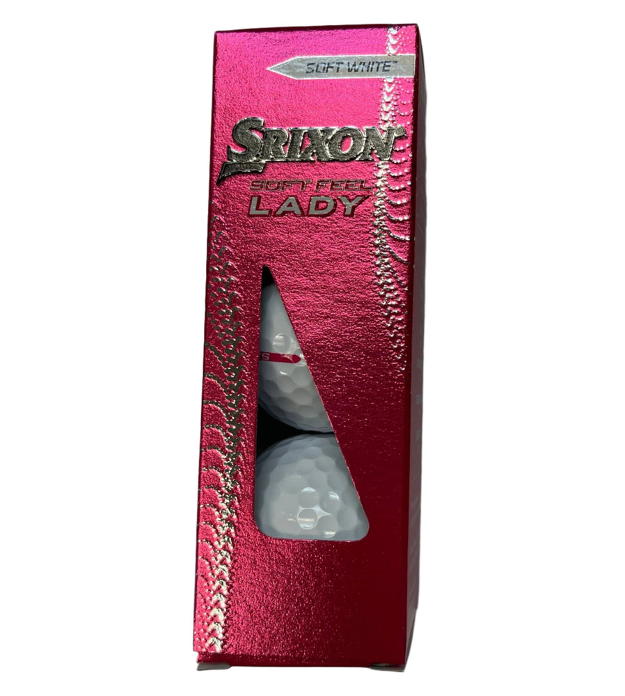 Srixon Soft Feel Lady Golf Balls '23 Golf Stuff - Save on New and Pre-Owned Golf Equipment Soft White Sleeve/3 