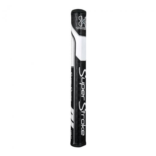 SuperStroke Traxion Tour 2.0 Putter Grip Golf Stuff - Save on New and Pre-Owned Golf Equipment Black/White 