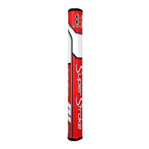 SuperStroke Traxion Tour 2.0 Putter Grip Golf Stuff - Save on New and Pre-Owned Golf Equipment Red/White 