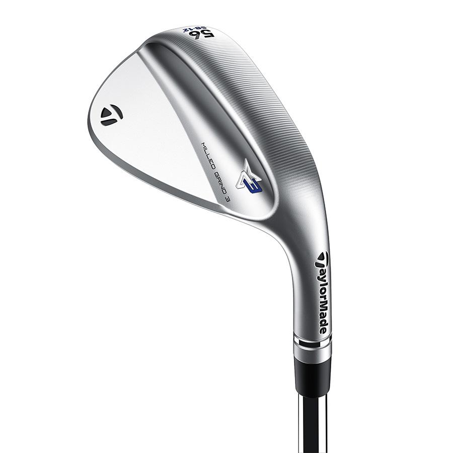TaylorMade Milled Grind 3 Chrome Wedge Golf Stuff - Low Prices - Fast Shipping - Custom Clubs Right 56°/LB/08° True Temper Dynamic Golf S200 Tour Issue
