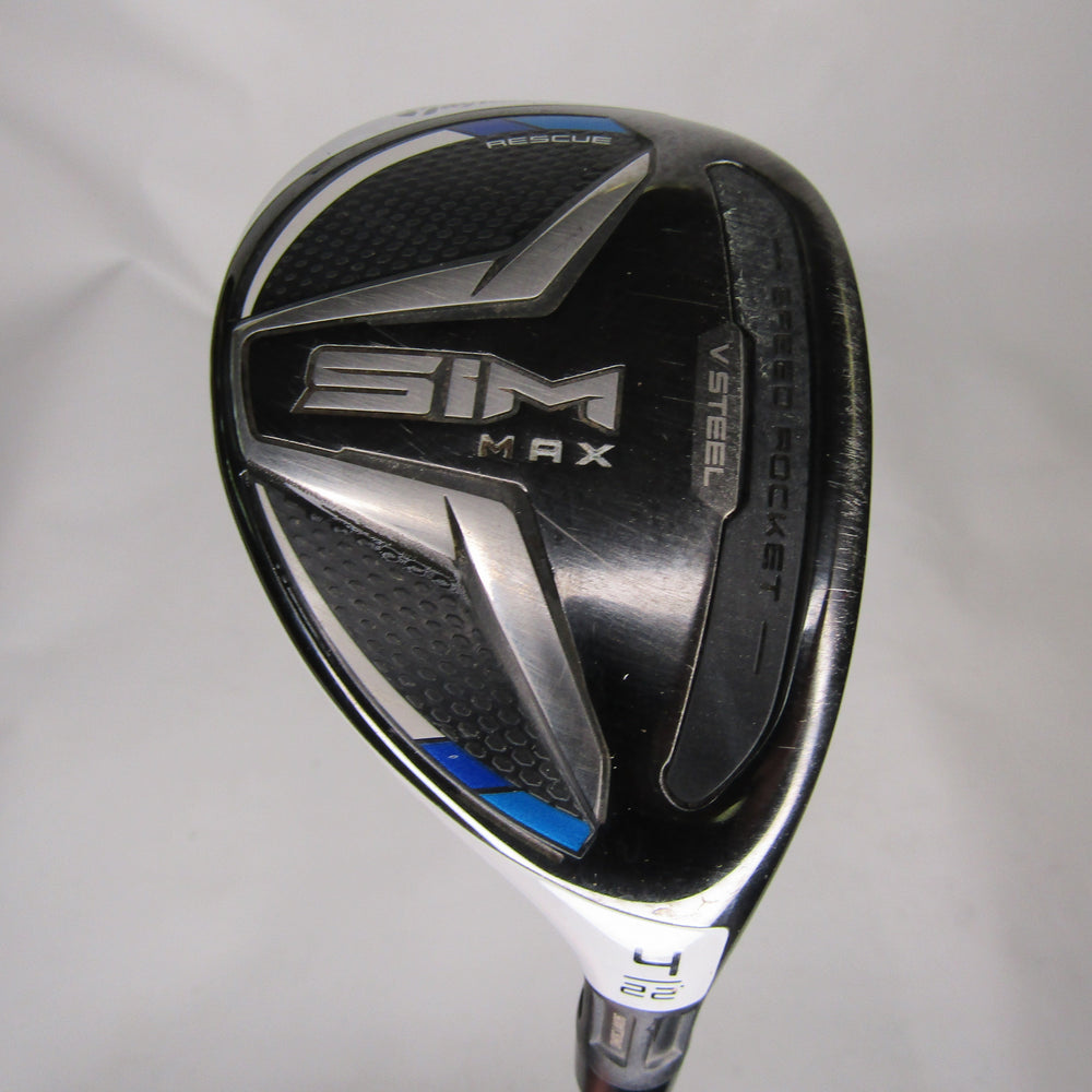 TaylorMade Sim Max #4 22° Hybrid Senior Flex Graphite Shaft MRH Hc