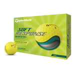 TaylorMade Soft Response Golf Balls 2022 Golf Stuff - Low Prices - Fast Shipping - Custom Clubs Matte Yellow Box/12 