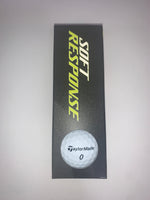 TaylorMade Soft Response Golf Balls 2022 Golf Stuff - Low Prices - Fast Shipping - Custom Clubs White Sleeve/3 