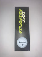 TaylorMade Soft Response Golf Balls 2022 Golf Stuff - Low Prices - Fast Shipping - Custom Clubs White Sleeve/3 