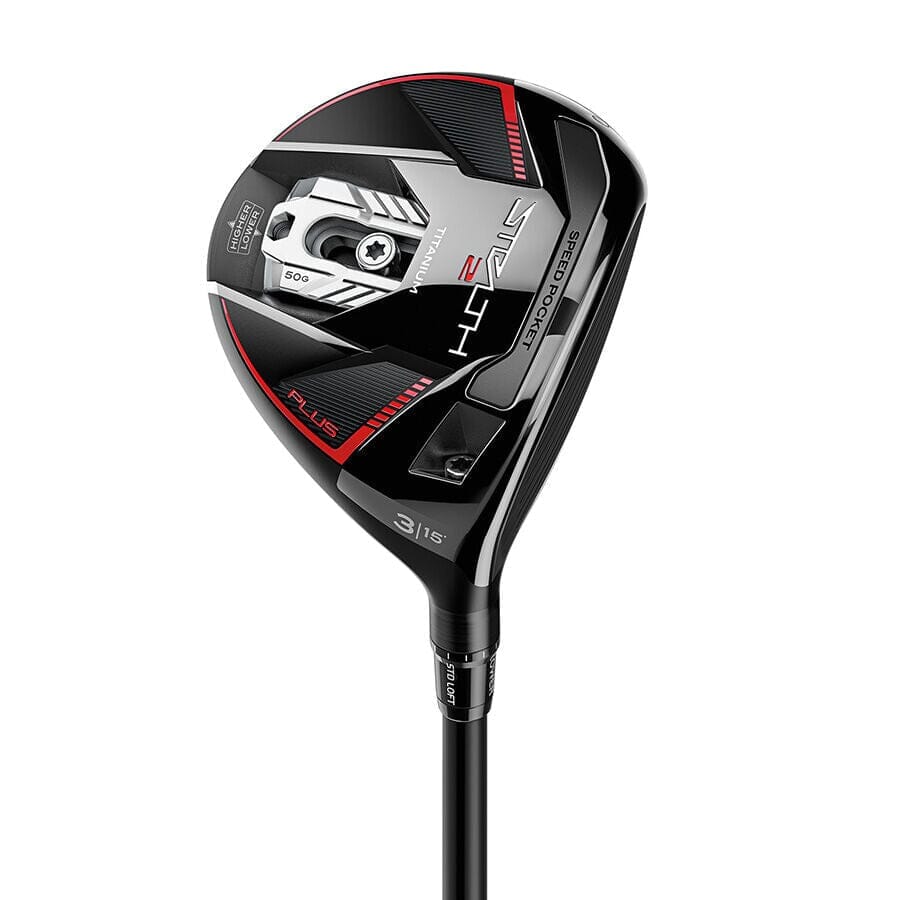 TaylorMade Stealth 2 Plus Fairway Wood TaylorMade Stealth 2 Series TaylorMade Right 3 Wood 15° Stiff/Mitsubishi Kai'li Red 75S FW