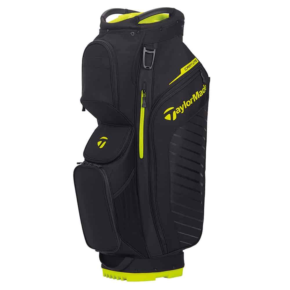 TaylorMade TM20 Cart Lite Bag Golf Stuff - Low Prices - Fast Shipping - Custom Clubs Black/Neon Lime 