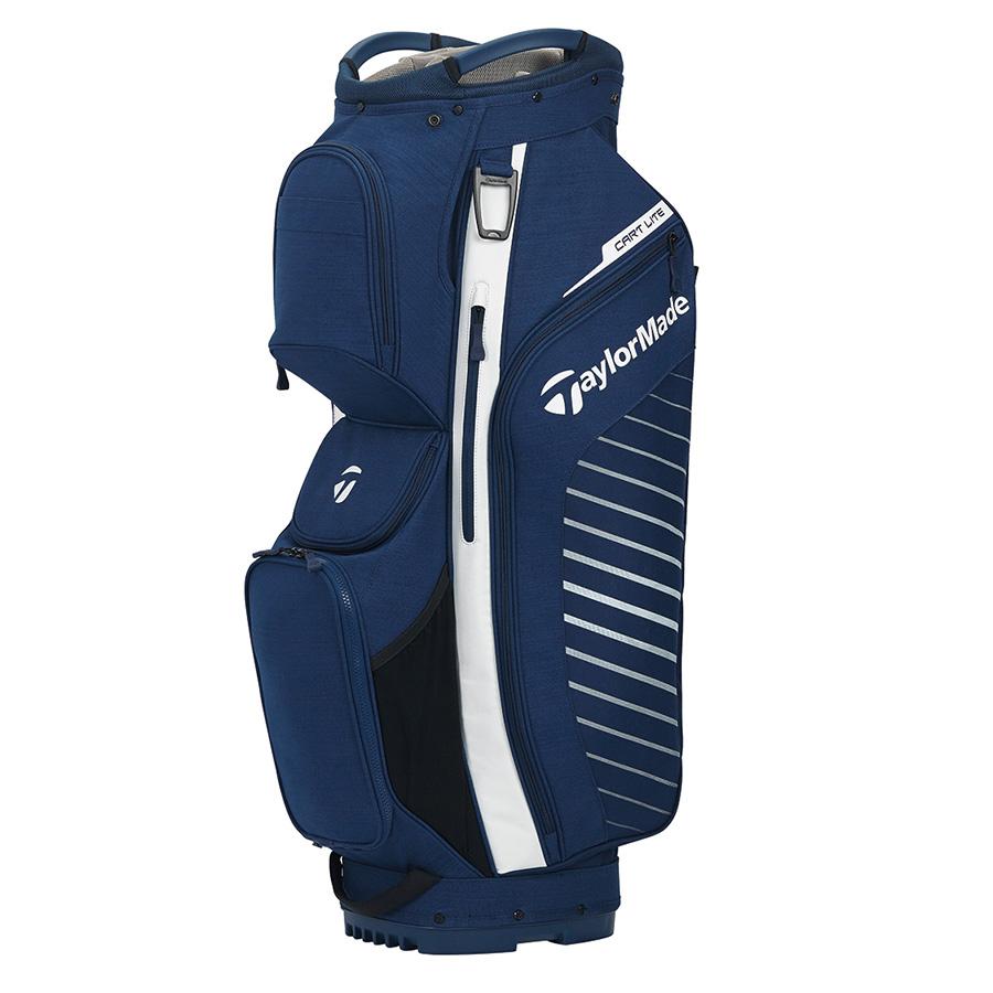 TaylorMade TM20 Cart Lite Bag Golf Stuff - Low Prices - Fast Shipping - Custom Clubs Navy/White 