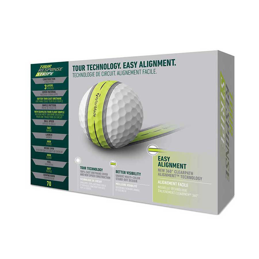 TaylorMade Tour Response Stripe '22 Golf Balls Golf Stuff - Low Prices - Fast Shipping - Custom Clubs 