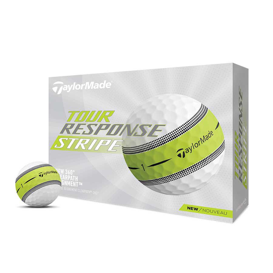 TaylorMade Tour Response Stripe '22 Golf Balls Golf Stuff - Low Prices - Fast Shipping - Custom Clubs White Box/12 