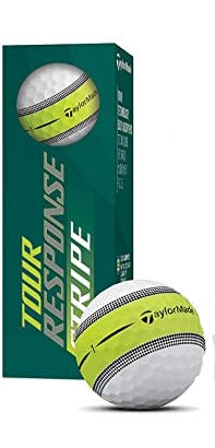 TaylorMade Tour Response Stripe '22 Golf Balls Golf Stuff - Low Prices - Fast Shipping - Custom Clubs White Sleeve/3 