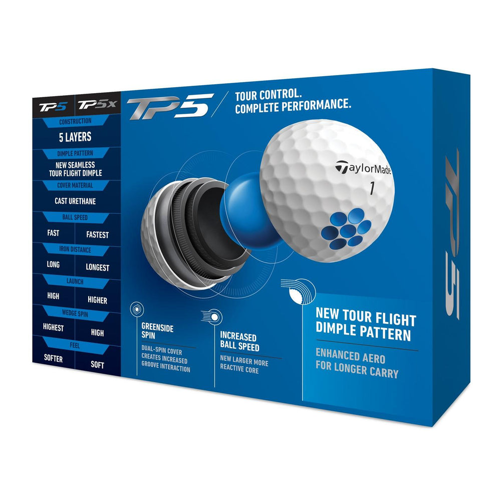 TaylorMade TP5 Golf Balls TM21 TaylorMade 