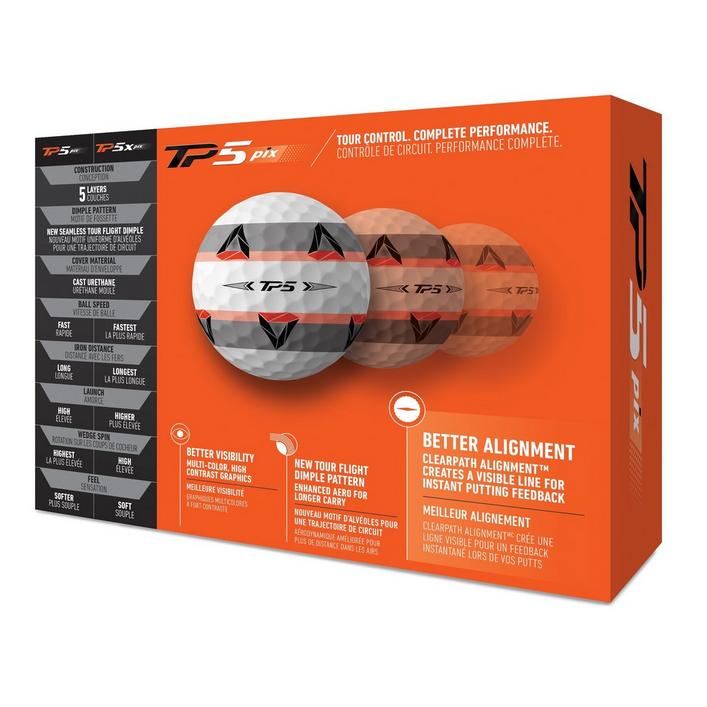 TaylorMade TP5 pix 2.0 Golf Balls Golf Stuff - Low Prices - Fast Shipping - Custom Clubs 