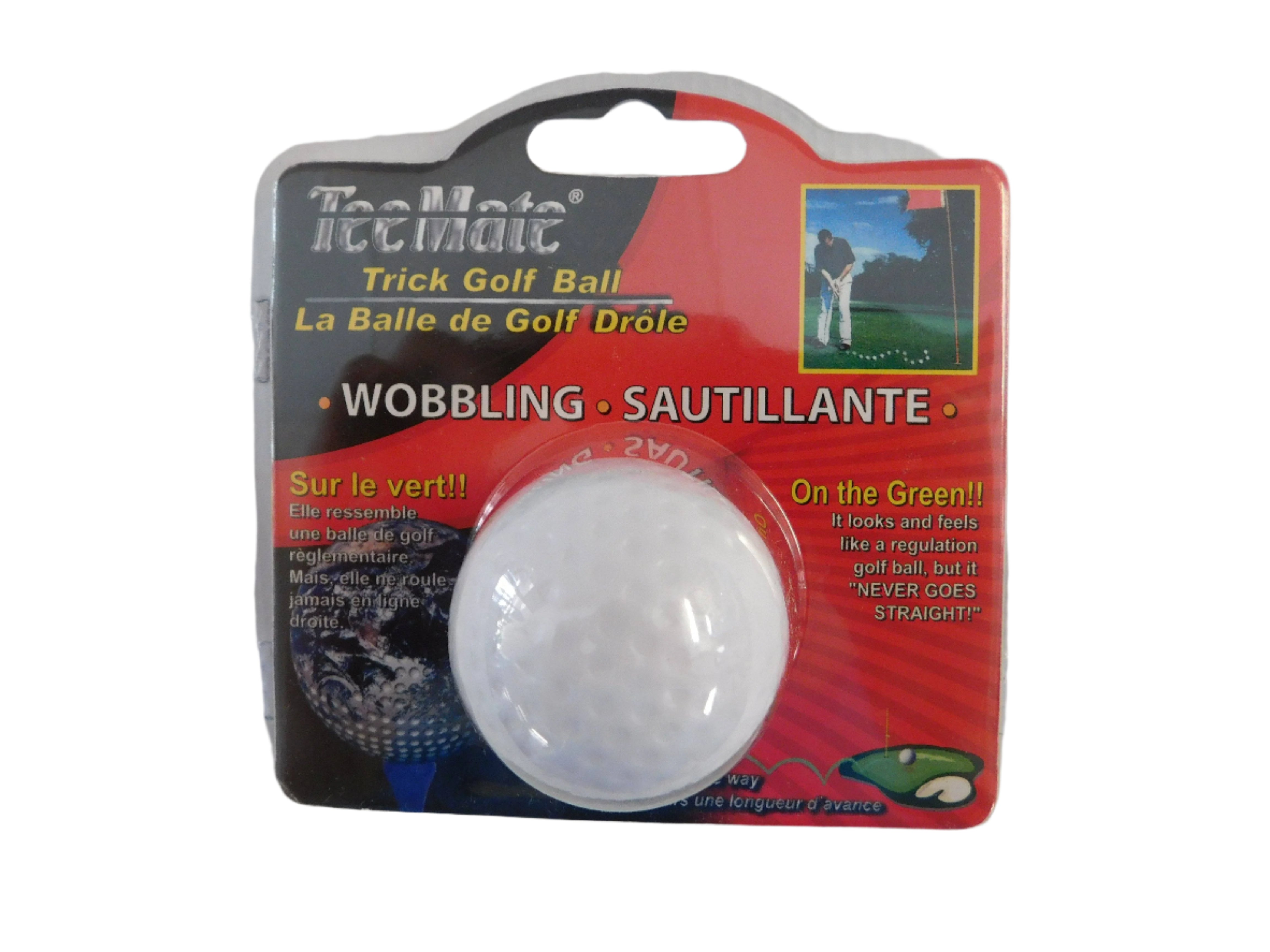 TeeMate Wobbling Trick Golf Ball Golf Stuff 