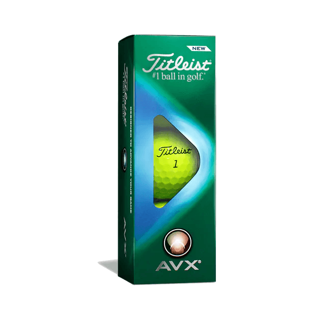 Titleist AVX Golf Balls '22 Golf Stuff - Low Prices - Fast Shipping - Custom Clubs Slv/3 Yellow 