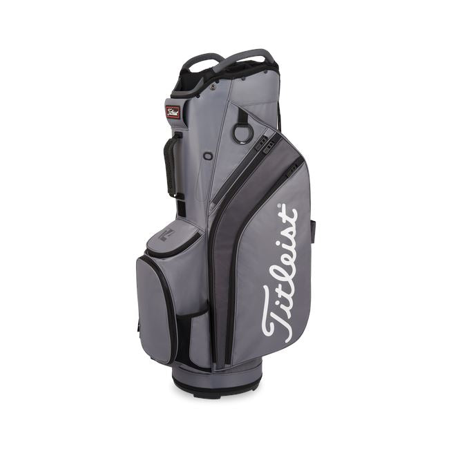 Titleist Cart 14 Lightweight Bag '22 Golf Stuff - Low Prices - Fast Shipping - Custom Clubs Charcoal/Graphite/Black 