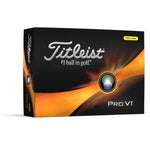 Titleist Pro V1 2023 Golf Balls Golf Stuff - Save on New and Pre-Owned Golf Equipment Box/12 Yellow 