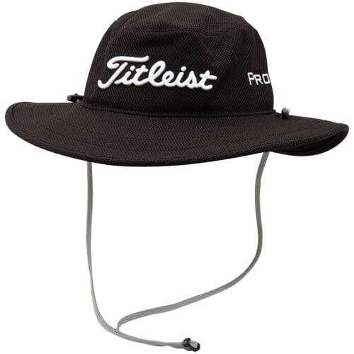 Titleist Pro V1 Tour Aussie Hat Head Wear Titleist Black/White 