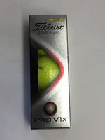 Titleist Pro V1x 2021 Golf Balls Golf Stuff - Save on New and Pre-Owned Golf Equipment Sleeve/3 Yellow 
