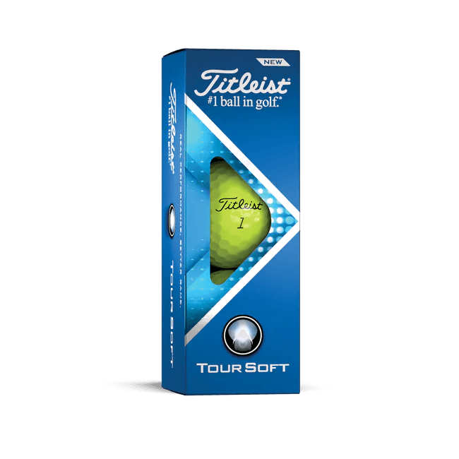 Titleist Tour Soft Golf Balls '22 Golf Stuff - Low Prices - Fast Shipping - Custom Clubs Slv/3 Yellow 