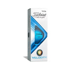 Titleist Velocity Golf Balls '22 Golf Stuff - Save on New and Pre-Owned Golf Equipment Matte Blue Sleeve/3 