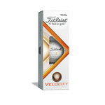 Titleist Velocity Golf Balls '22 Golf Stuff - Save on New and Pre-Owned Golf Equipment Sleeve/3 White 