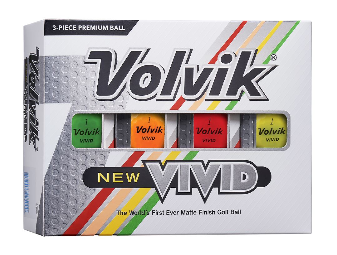 Volvik Vivid 2022 Golf Stuff Assorted Box/12 
