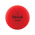 Volvik Vivid 2022 Golf Stuff Red Sleeve/3 