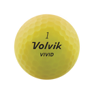 Volvik Vivid 2022 Golf Stuff Yellow Sleeve/3 
