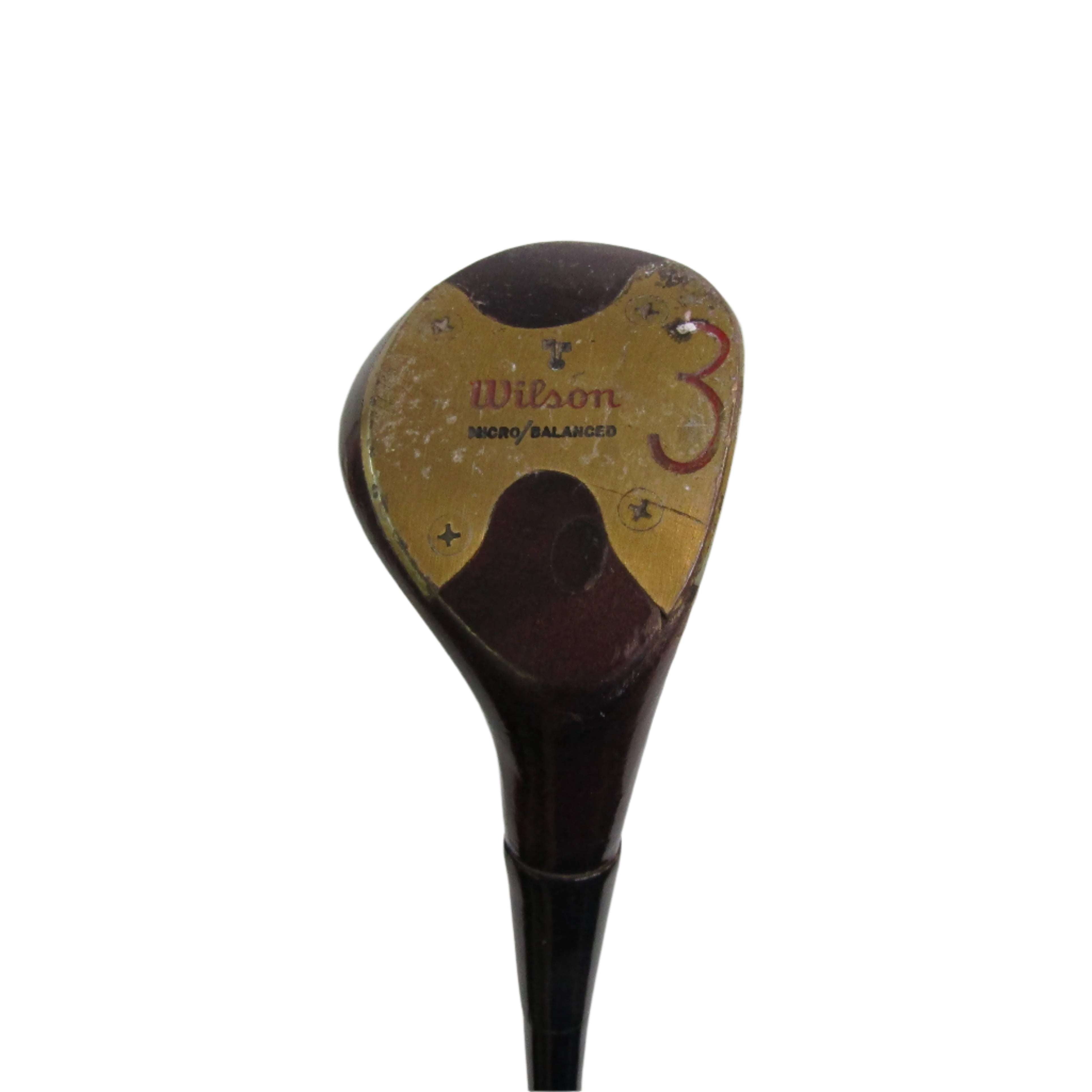 Wilson Balanced Persimmon #3 Wood Steel Regular Men's Right Golf Stuff 