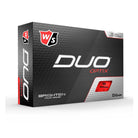 Wilson Staff Duo Optix Golf Balls '20 Golf Stuff - Save on New and Pre-Owned Golf Equipment Red Box/12 